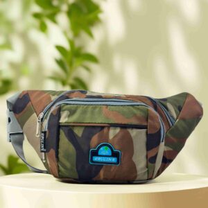 VoltCarry Military Print Waist Bag